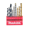MAKITA set svrdala 9-dij.(drvox3,kaM.x3,TiNx3) D-08660