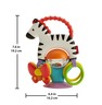 Fisher Price zebra s aktivnostima