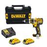 DEWALT akumulatorska udarna bušilica XR 18 V - 2 akumulatora, punjač, kofer - DCD795D2