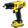 DEWALT akumulatoski set DCK211D2T DCD710 + udarni odvijač DCF815 10.8 V (2 akumulatora 2.0 Ah, brzi punjač, TSTAK kofer)