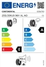 Continental 255/35R19 SportContact 5 P 96Y XL AO,Pot: E,Pri: A,Buka: 73 dB