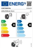 Continental 205/55R16 EcoContact 5 91H,Pot: B,Pri: B,Buka: 71 dB