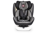 Lionelo autosjedalica Baastian 360° sa Isofix-om  0-36 kg siva
