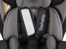 Lionelo autosjedalica Baastian 360° sa Isofix-om  0-36 kg siva