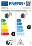 Uniroyal 155/70R13 75T AllSeasonExpert 2 ,Pot: F,Pri: C,Buka: 71 dB