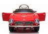 Licencirani automobil na akumulator BMW Retro crveni lakirani