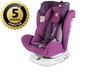 Lionelo autosjedalica Bastiaan, 360st ISOFIX, 0-36Kg, ljubičasta