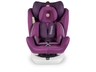 Lionelo autosjedalica Bastiaan, 360st ISOFIX, 0-36Kg, ljubičasta