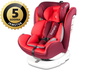Lionelo autosjedalica Bastiaan, 360st ISOFIX, 0-36Kg, crvena