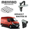 Krovni nosači za  Renault Master lll  2010> 5 poprečnih šipki + graničnici