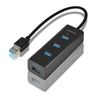 AXAGON USB HUB, 4x USB3.0, MicroUSB Charging (HUE-S2B)