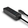 AXAGON USB HUB, 4x USB3.0, MicroUSB Charging (HUE-S2B)