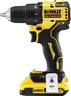 DEWALT akumulatorska bušilica-odvijač 18V 2x2,0Ah - DCD708D2T brushless motor