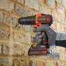 BLACK & DECKER akumulatorska udarna bušilica + pribor 18V 1x1,5Ah - BDCHD18S1KA