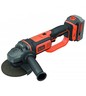 BLACK & DECKER akumulatorska kutna brusilica + pribor 5 ploča 18V 1x4,0Ah 125mm - BCG720M1A5
