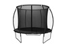 LEGONI trampolin SPACE sa zaštitnom mrežom, 244cm-crni