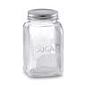 ZELLER staklenka "Sugar", 1150 ml, staklo i metal 19506
