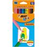 Drvene bojice BIC KIDS TROPICOLORS 12/1