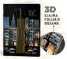 Bilježnica CITIES 3D, A4, linije, meki uvez Lipa Mill