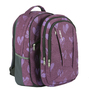 Školski ruksak ergonomski 2u1 WHOOSCH TEEN Purple Heart