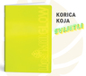 Bilježnica GLOW, A4, linije, meki uvez Lipa Mill