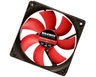 Ventilator za kućište Xilence 120×120×25mm, crno/crveni