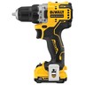 DEWALT akumulatorska bušilica-odvijač 12V 2x2,0Ah - DCD701D2 brushless motor