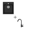 Helika Nova SQN100-W sudoper + SHR J Black metallic slavina