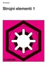 STROJNI ELEMENTI 1, udžbenik