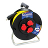 COMMEL kabelska motalica na PVC bubnju 280 mm, AT N07V3V3-F 3G1,5 / 25 m
