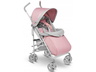 Lionelo dječja kolica ELIA roza + zaštita od kiše, komaraca, prekrivač za noge