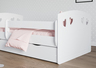 Drveni dječji krevet Julia s ladicom 180*80 cm - bijeli
