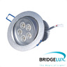 X-LIGHT ugradbena LED lampa, 5x1W, topla bijela 3000K (Bridgelux led)