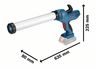 BOSCH Professional akumulatorski pištolj za brtvljenje GCG 18V-600 - SAMO ALAT