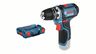 BOSCH Professional akumulatorska bušilica-izvijač GSR 12V-15 FC - SAMO ALAT, L-Boxx
