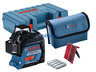 BOSCH Professional križni laserski nivelir GLL 3-80 (4AA) + cilj. ploča + torba + kovčeg