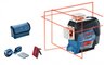 BOSCH Professional GLL 3-80 C križni laserski nivelir (4AA, AA1, CP, torba, BT 150)