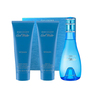 Davidoff, Cool Water Women Gift Set: EDT 100 ml - Body Lotion 75 ml - Shower Gel 75ml, ženski