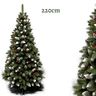 Umjetno božićno drvce – IZA s crvenim perlama – 220cm
