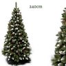 Umjetno božićno drvce – IZA s crvenim perlama – 240cm