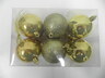 Plastične kuglice 6cm/12kom - zlatna S/G/P
