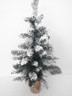 Umjetna božićna jelka 60cm sniježna, promjer 38cm
