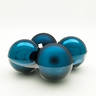 Staklene kuglice 8 cm/8kom - tamno plave S/M