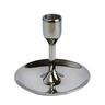 Svijećnjak alu/nikl 10cm