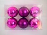 Plastične kuglice 8cm/6kom - magenta S/M