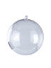 Hoby (DIY) plastična prozirna kuglica 12 cm - 2 dijela, 91126