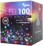 100 LED žaruljica ŠARENE - 5 metara - Zelena žica - IP 44