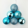 Plastična kuglica - Plava - 6 cm - 24 kom, 90956