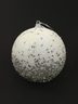 Stiropor kuglica - Bijelo-srebrna 10 cm - 2 kom