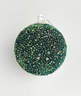 Stiropor kuglica - Zelena 8 cm - 3 kom